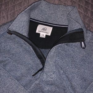 High quality quarter zip sweater